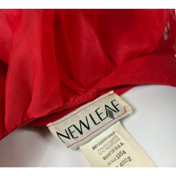 1990's Red Flaminco Dress - Picture 9 of 10